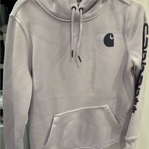 Carhartt Relaxed Fit Hoodie in Pale Lavender